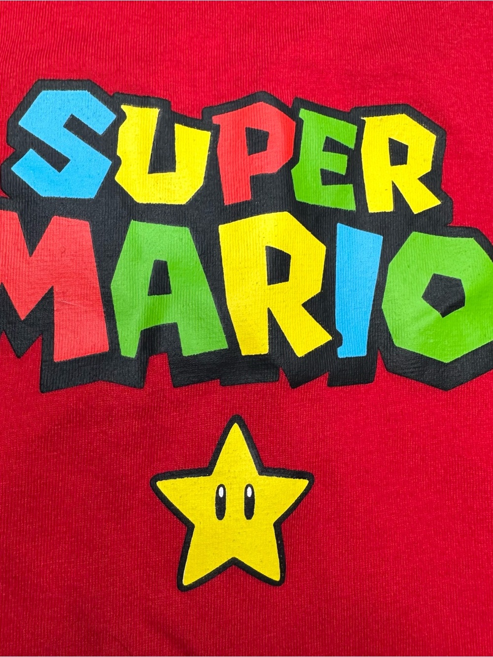 Super Mario Tank Top Red Size 7 - Picture 16 of 16